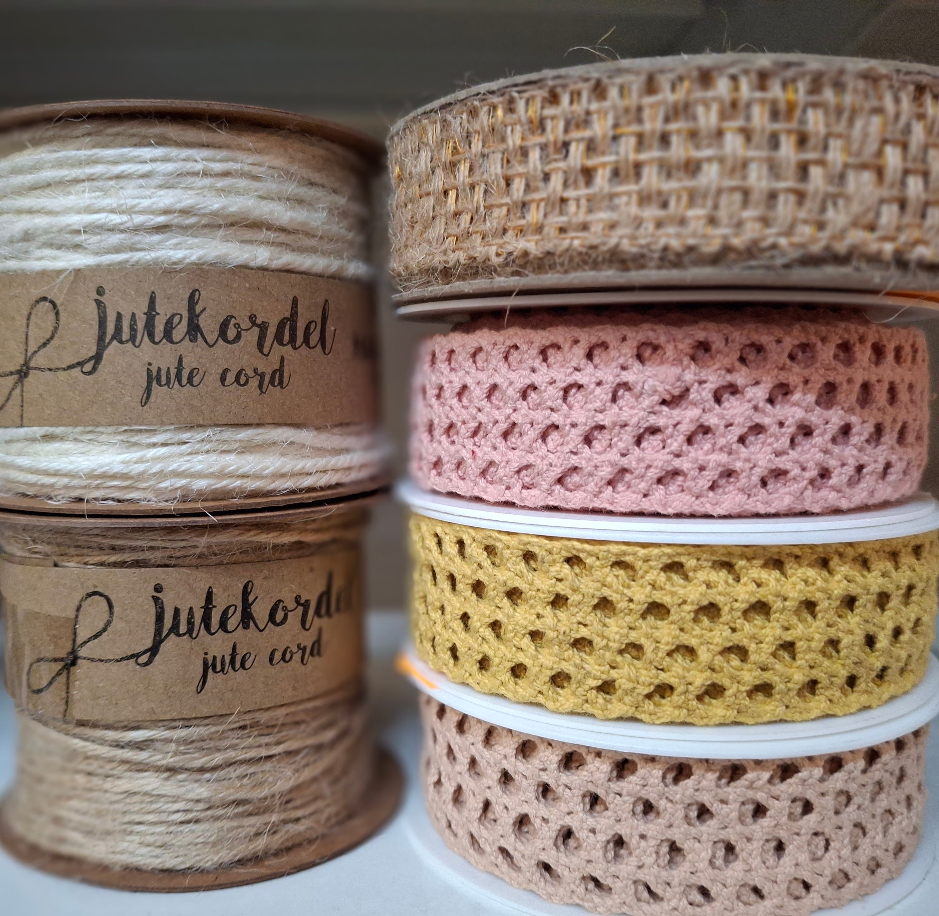 Papierdraht, Raffiabast & Naturbänder