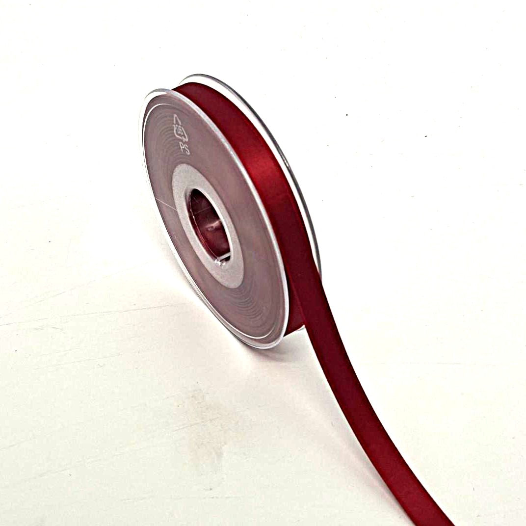 Satinband Doppelsatin Wine Rot Fb 78 Premium
