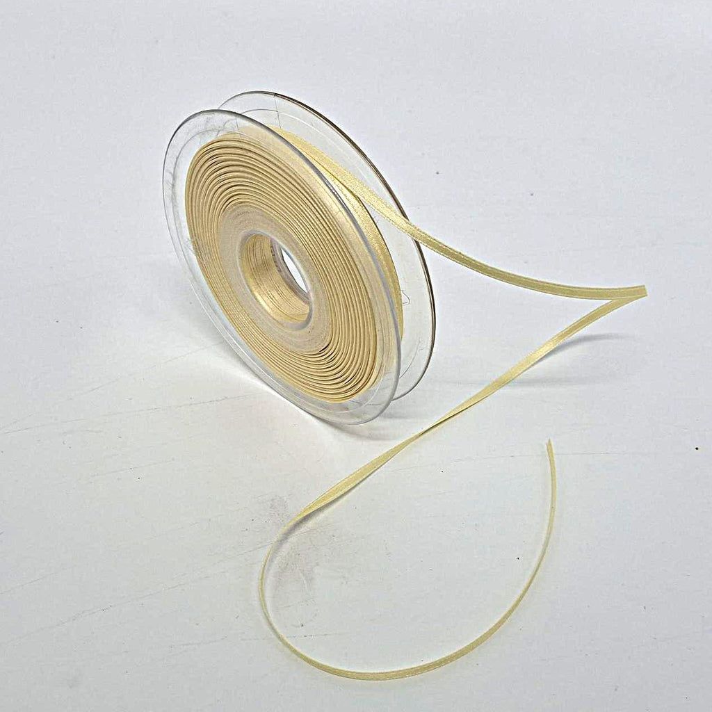 Satinband Doppelsatin Banana-Gelb Fb 007 Premium