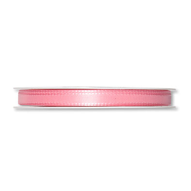 Taftband rosa in verschiedenen Breiten 50 Meter Rolle