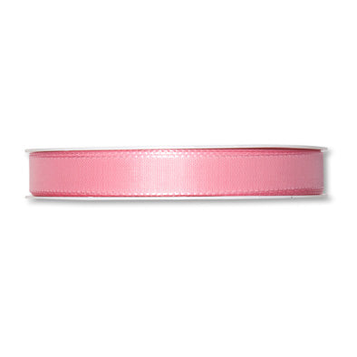 Taftband rosa in verschiedenen Breiten 50 Meter Rolle