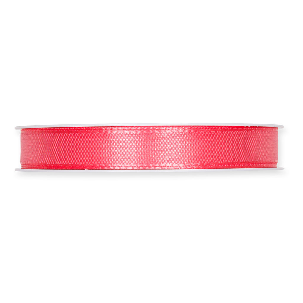 Taftband rosarot in verschiedenen Breiten 50 Meter Rolle