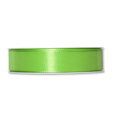 Taftband hellgrün in verschiedenen Breiten 50 Meter Rolle