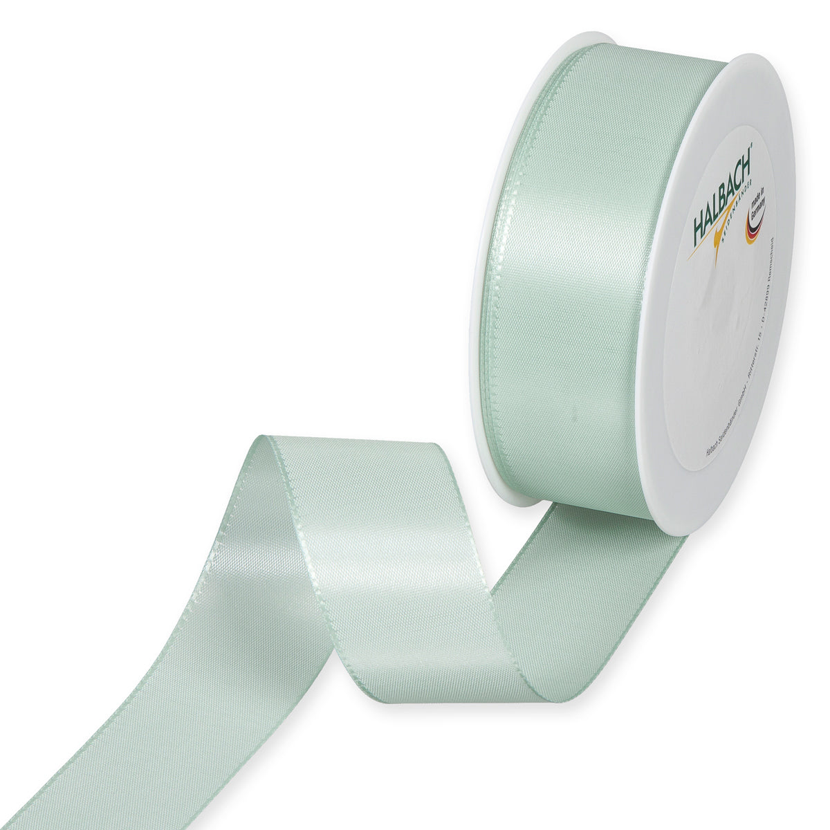 Taftband mint in verschiedenen Breiten 50 Meter Rolle