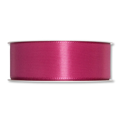 Taftband pink in verschiedenen Breiten 50 Meter Rolle
