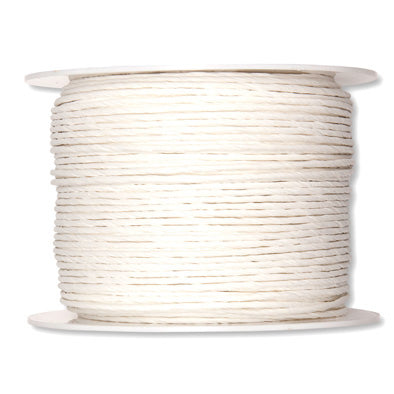 Papierdraht Weiß Fb. 11 – 2mm, 100-Meter-Rolle