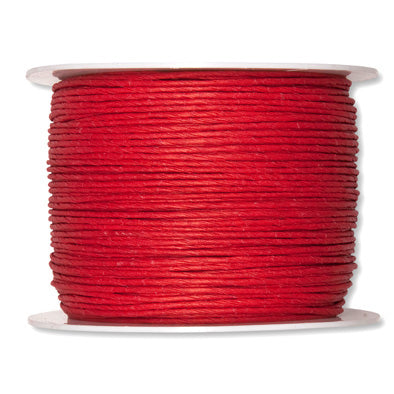 Papierdraht Rot – 2mm, 100-Meter-Rolle