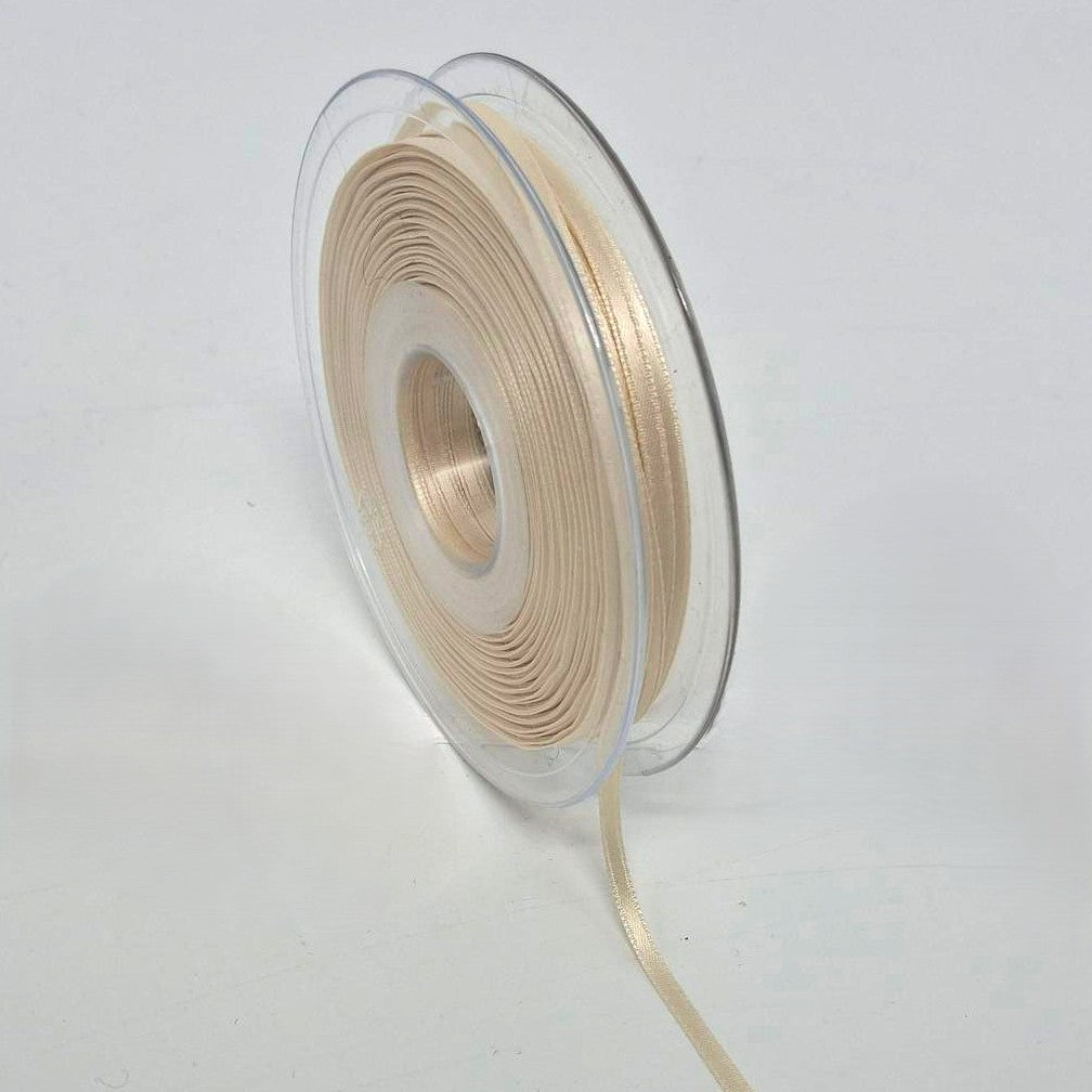 Satinband Doppelsatin Créme Fb 09