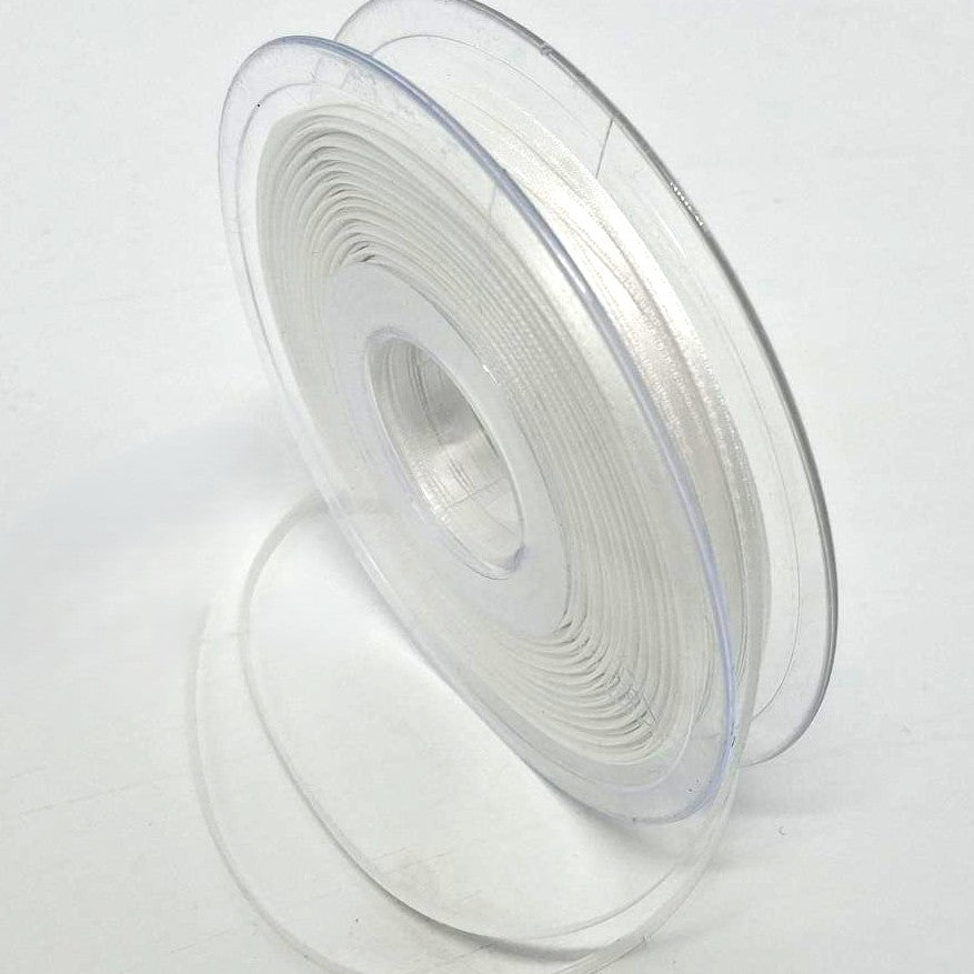 Satinband Doppelsatin Brilliantweiß (BridalWhite) Fb 405