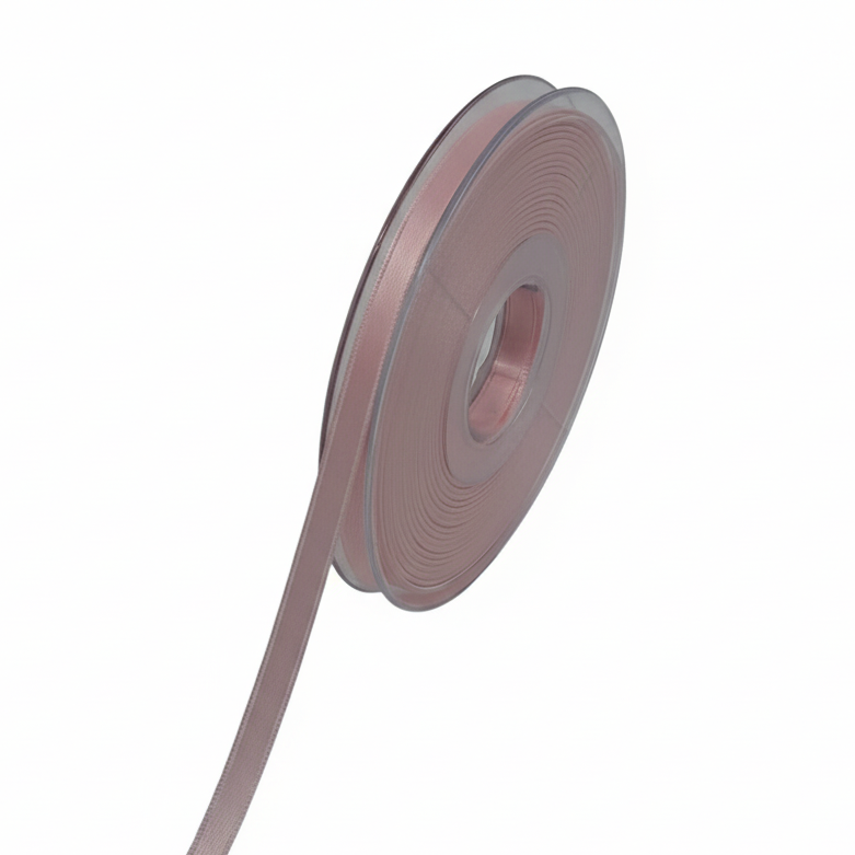Satinband Rosa 3 – weißer Hintergrund