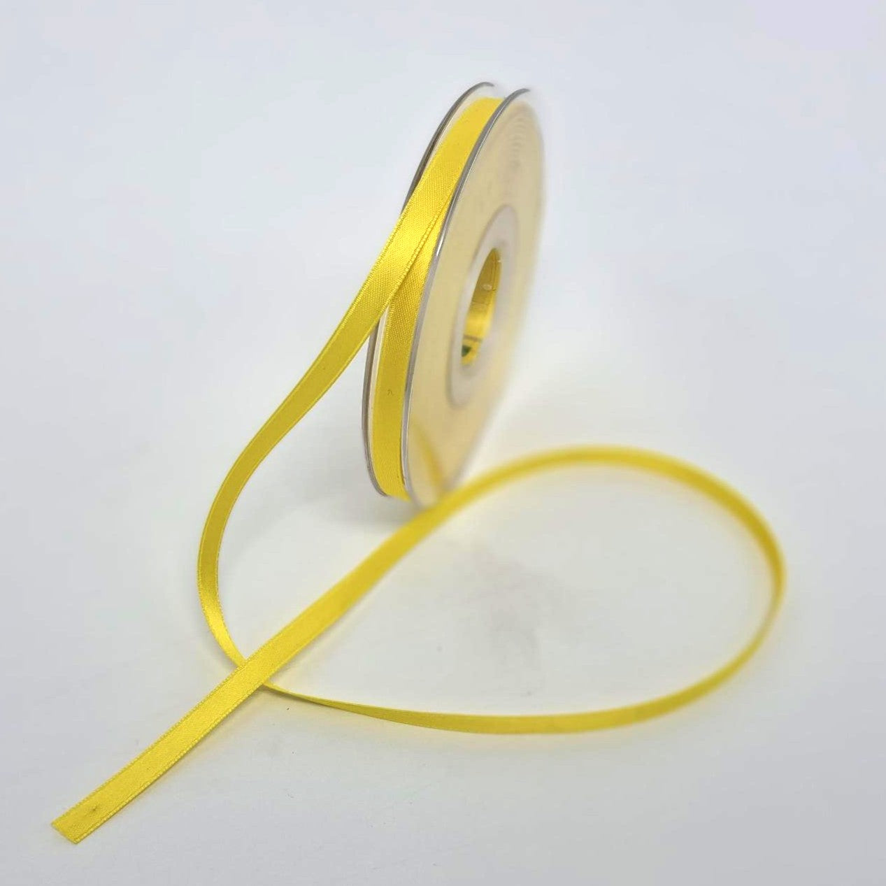 Satinband Doppelsatin Kanariengelb (Canary) Fb 006