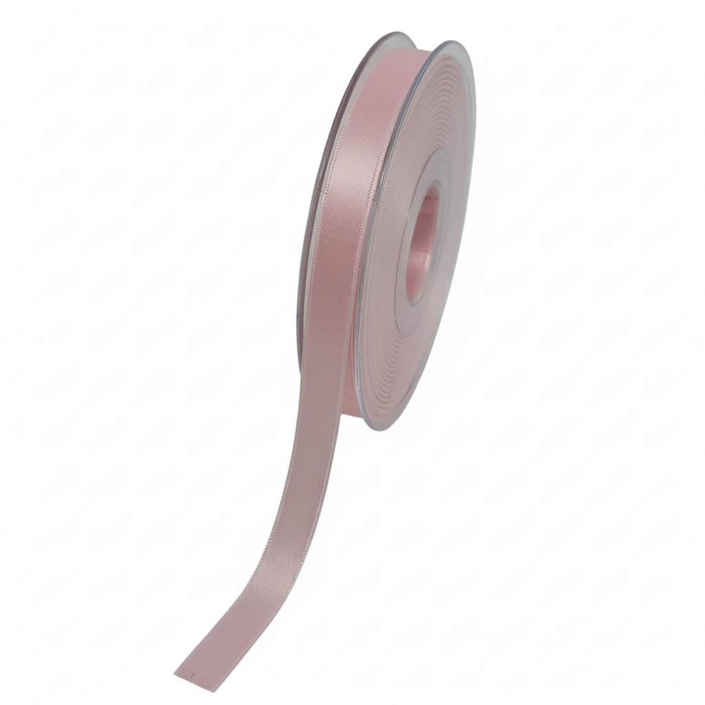 Satinband Rosa 1 – weißer Hintergrund