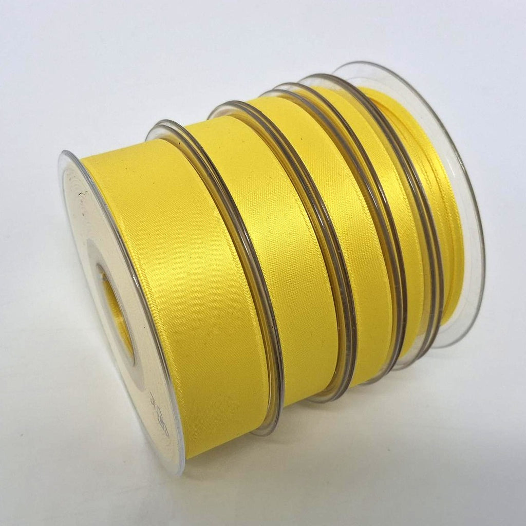 Satinband Doppelsatin Kanariengelb (Canary) Fb 006