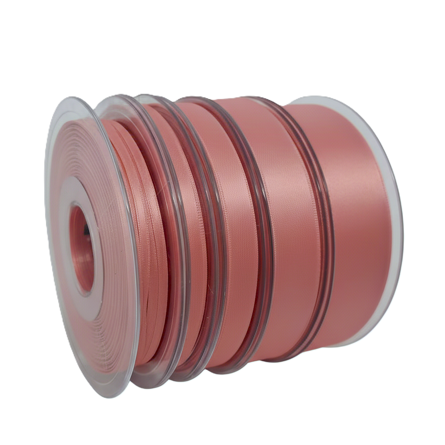 Satinband Doppelsatin Rosenholz (Bois de rose) Fb 57