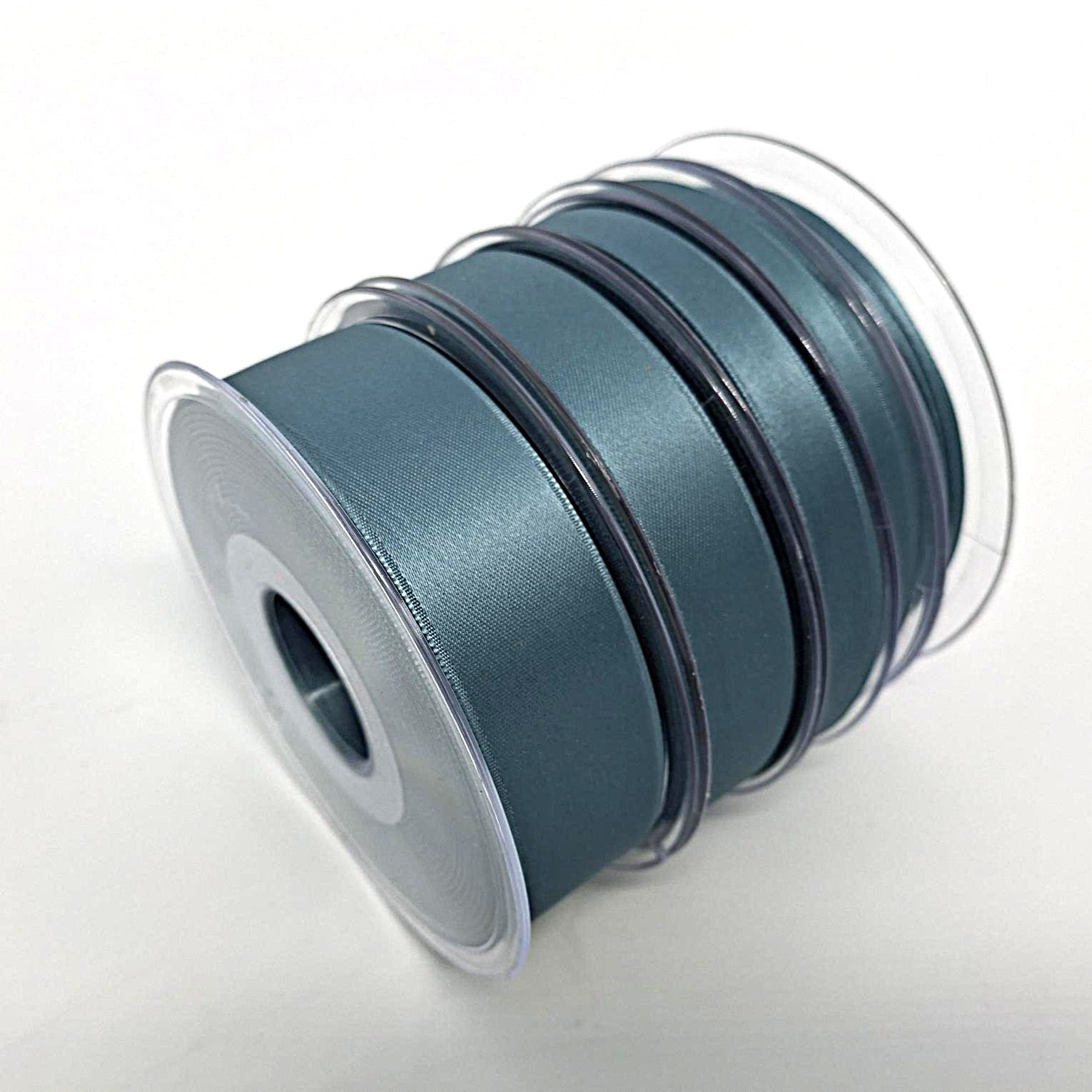 Satinband Doppelsatin Petrol Fb 788