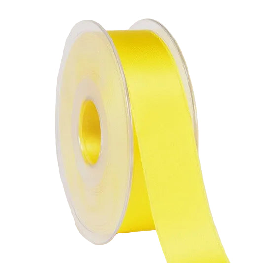 Satinband Doppelsatin Kanariengelb (Canary) Fb 006