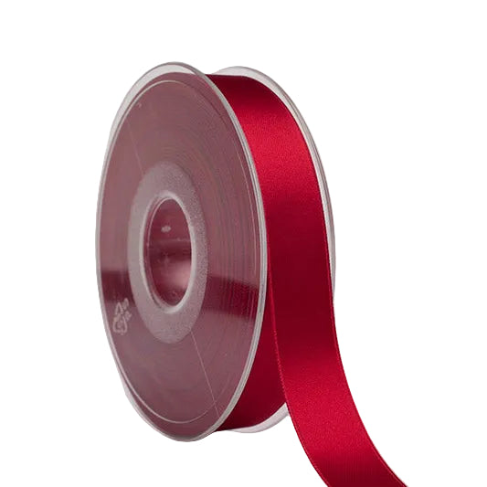 Satinband Doppelsatin Cardinal Rot Fb 41 Premium
