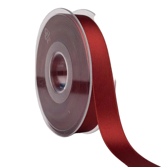 Satinband Doppelsatin Rost-Rot (Rouille) Fb.44 Premium