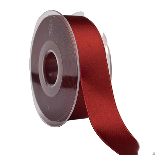 Satinband Doppelsatin Rost-Rot (Rouille) Fb.44 Premium