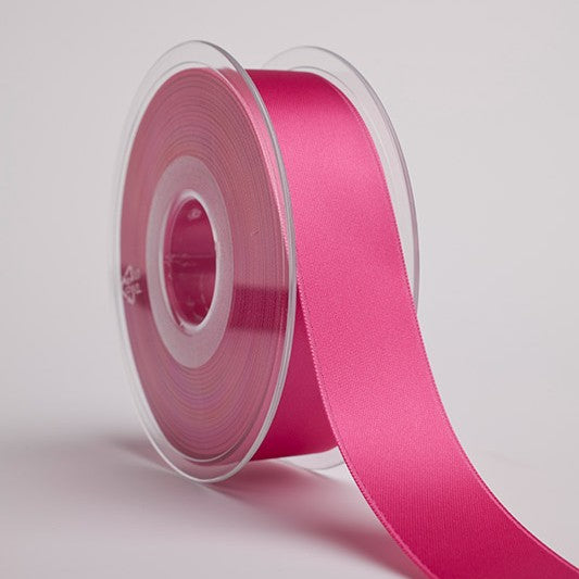 Seidenband Doppelsatin Shocking Rose (Pink) Fb. 062