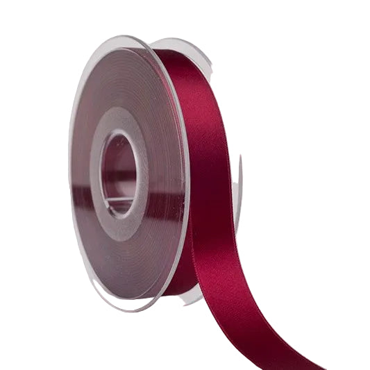 Satinband Doppelsatin Wine Rot Fb 78 Premium