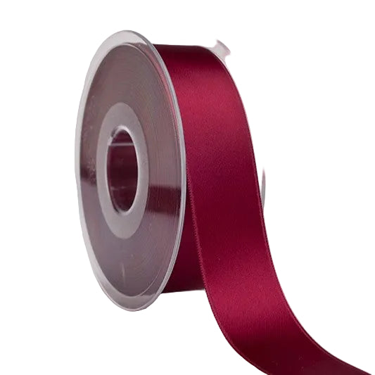 Satinband Doppelsatin Wine Rot Fb 78 Premium