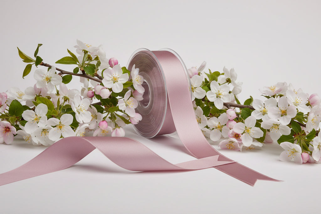 Satinband Doppelsatin Altrosa (Misty Rose) Fb 254