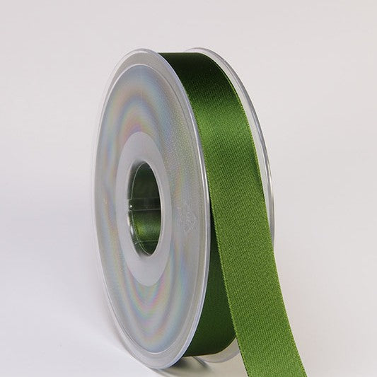 Satinband Doppelsatin Mossgrün (moss) Fb.819 Premium