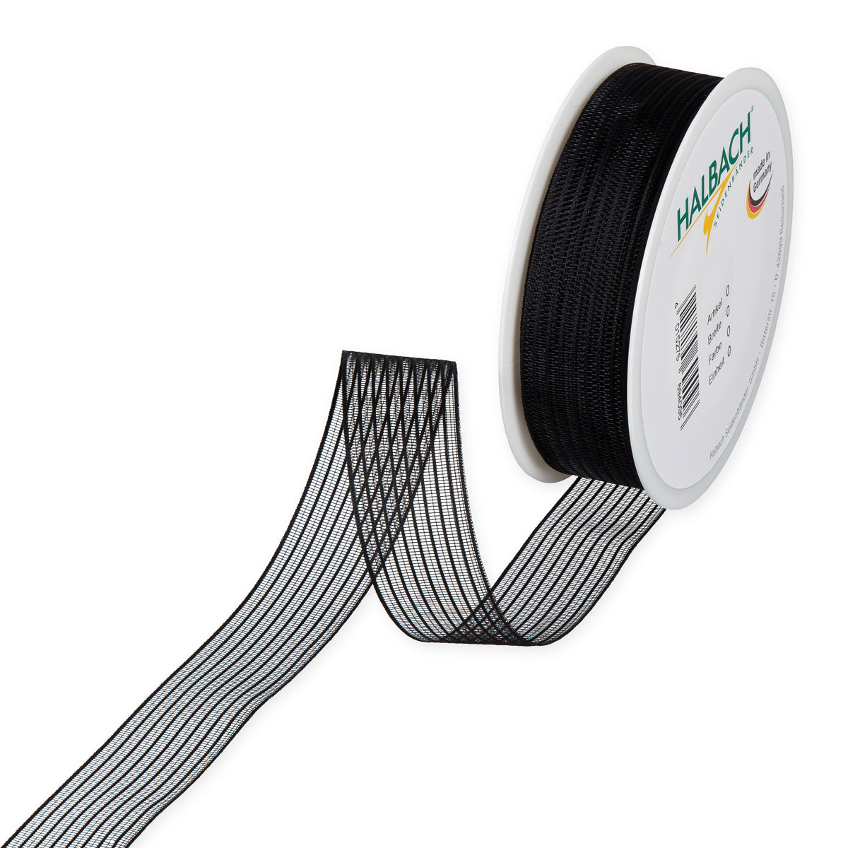 Trauerflor Fb. 100 – in vier Breiten, 25 Meter Rolle