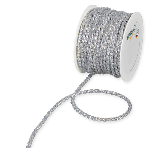 Kordelband silber Fb. 211 in drei Breiten