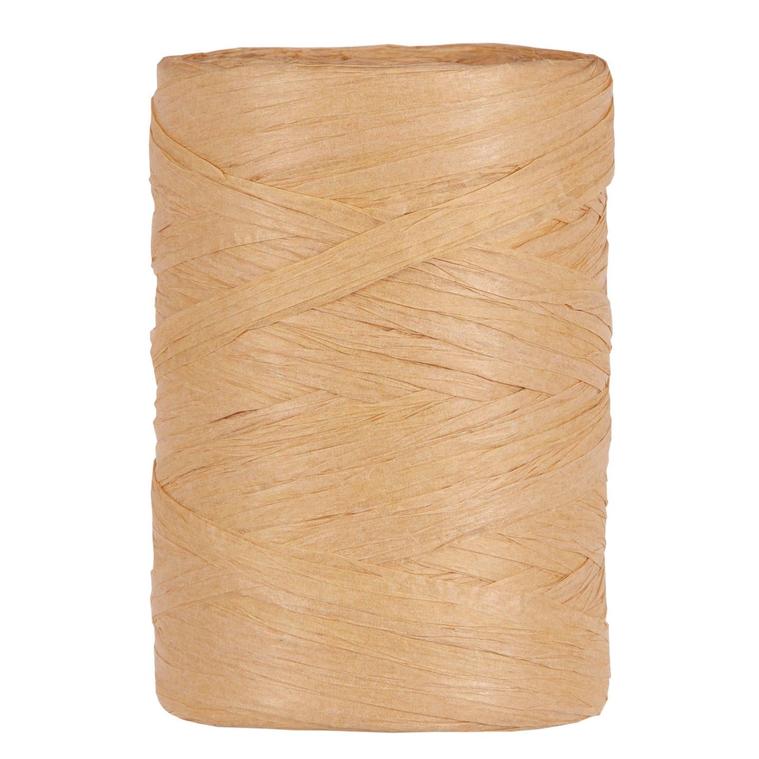 Raffia Papierband Natur Geschenkband und mehr 5-8mm x 100 Meter
