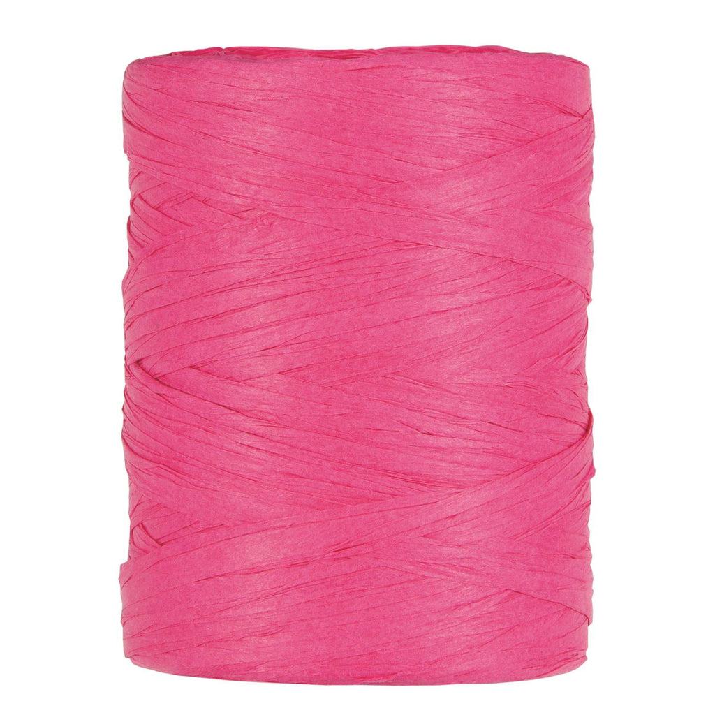Raffia Papierband Pink Geschenkband und mehr 5-8mm x 100 Meter