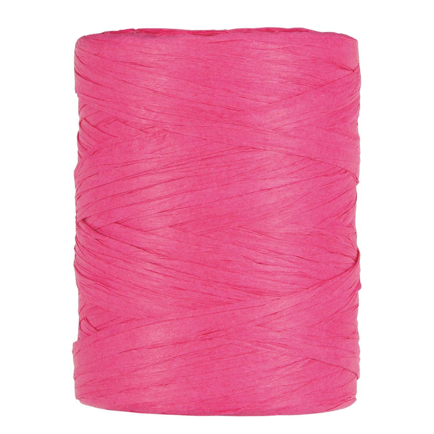 Raffia Papierband Pink Geschenkband und mehr 5-8mm x 100 Meter