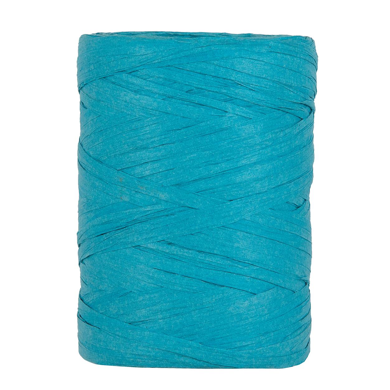 Raffia Papierband Türkis Geschenkband und mehr 5-8mm x 100 Meter