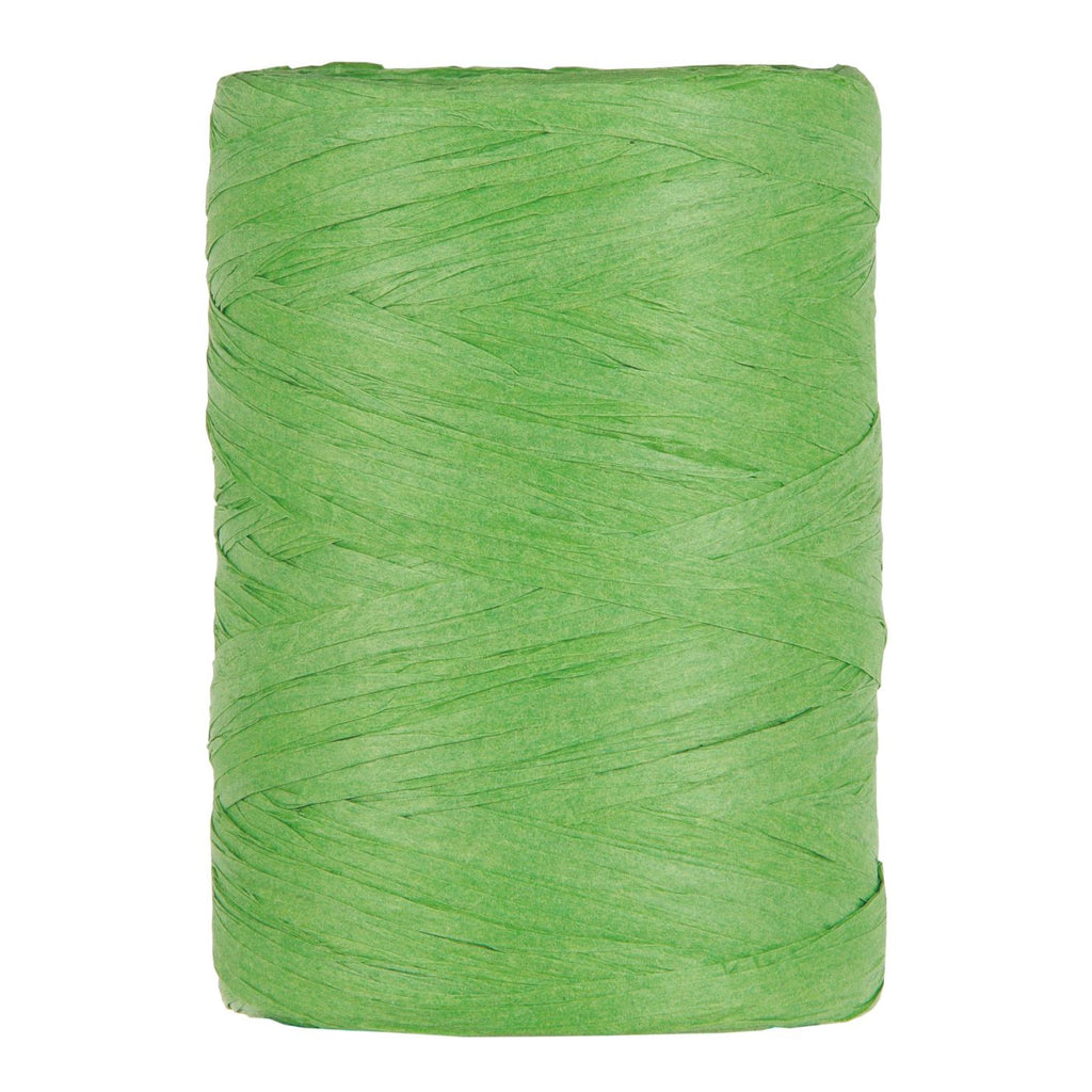 Raffia Papierband Apfelgrün Geschenkband und mehr 5-8mm x 100 Meter
