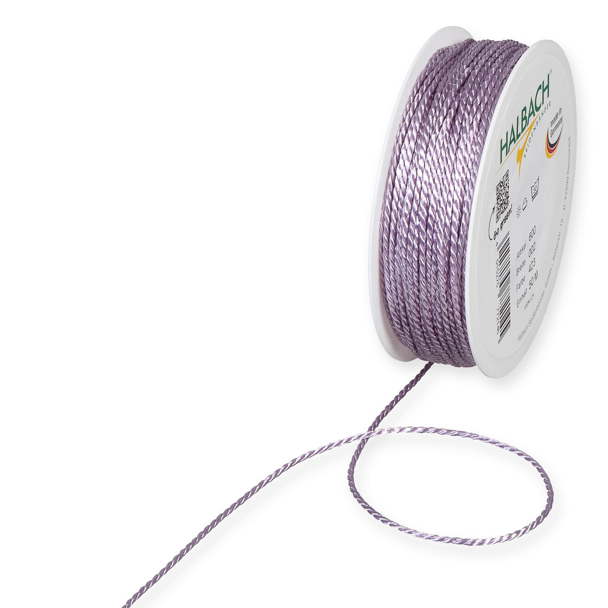 Kordelband violett Fb. 423 in zwei Breiten