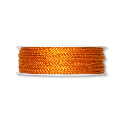 Kordelband orange Fb. 68 in zwei Breiten