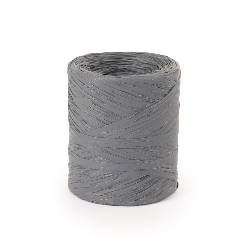 Raffiabast 200 Meter Farbe Mittelgrau Fb. 6024