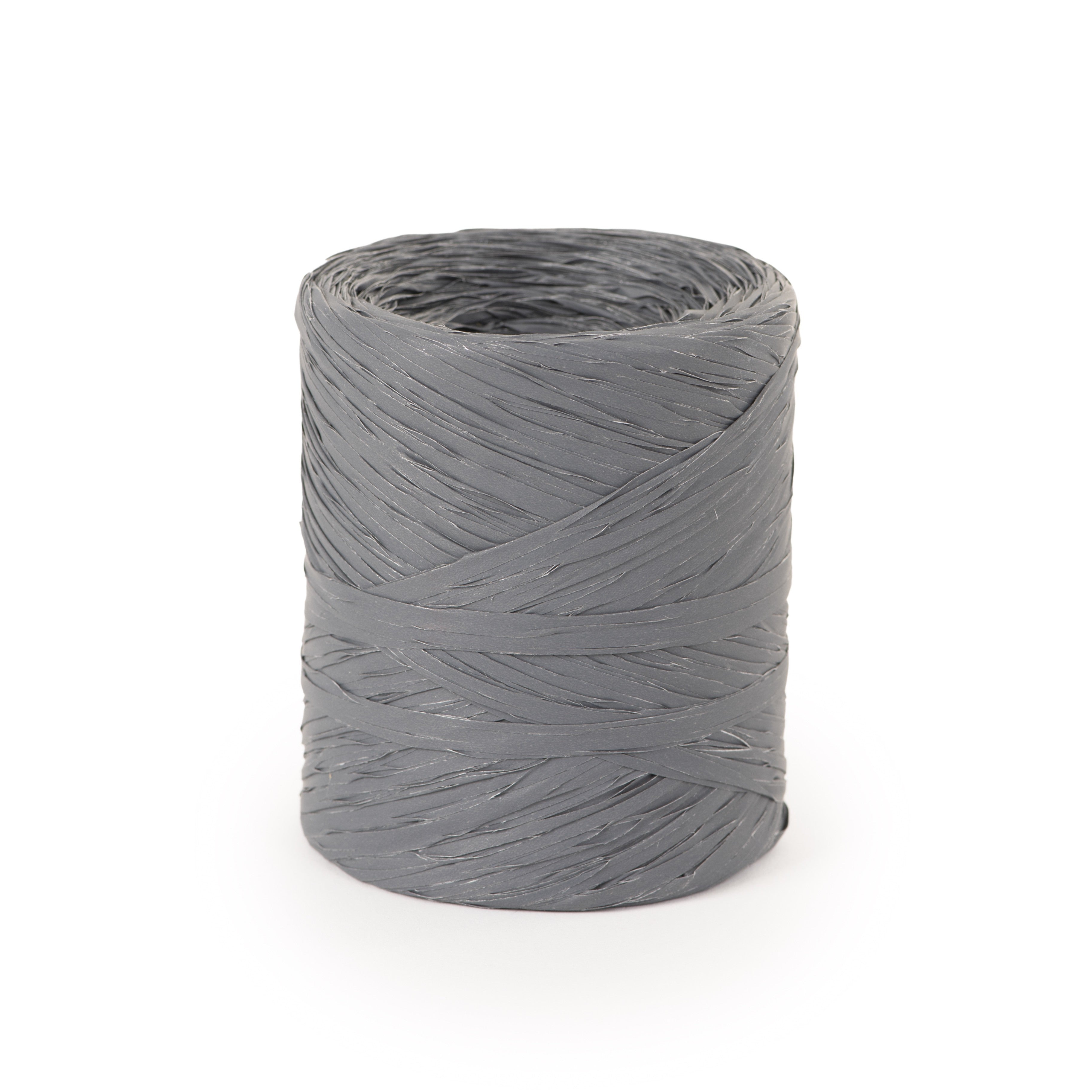 Raffiabast 200 Meter Farbe Mittelgrau Fb. 6024