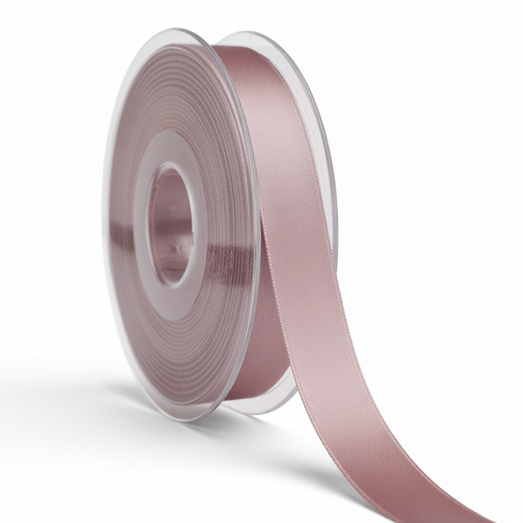 Rosa Satinband 16mm freigestellt