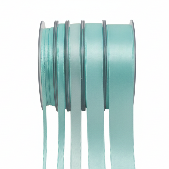 Satinband Doppelsatin Bleu Fb 302 - Verschiedene Breiten